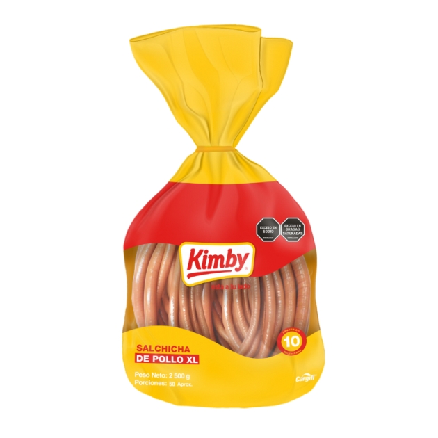 Salchicha de pollo xl 2500g