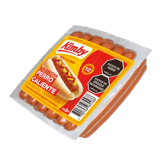 Salchicha perro caliente