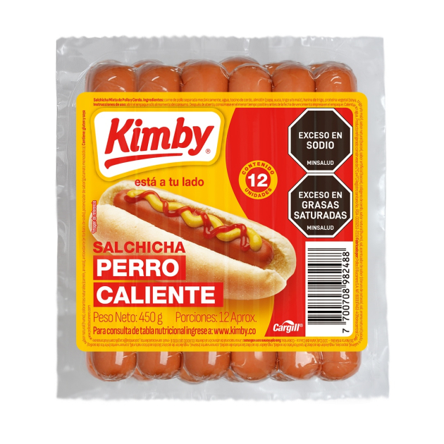 Salchicha perro caliente