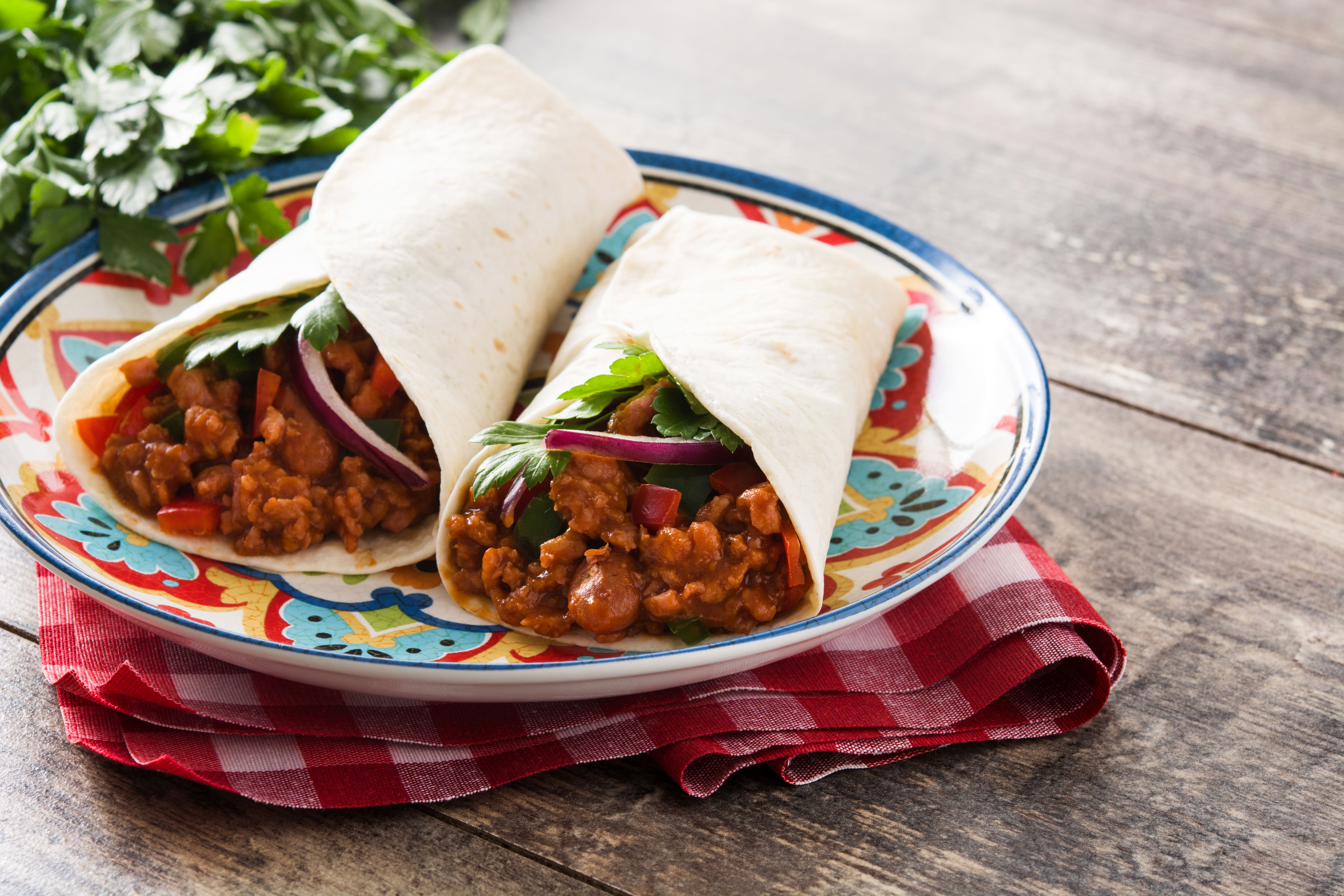 Burrito de Carne Molida