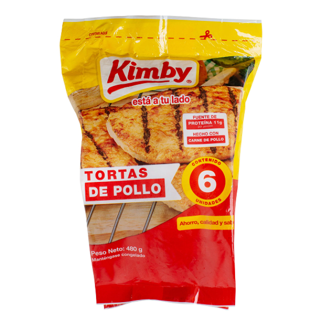 Tortas De Pollo Kimby 6 unidades