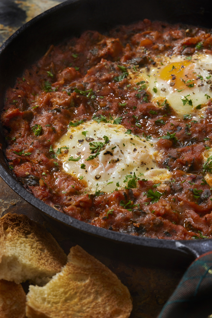Huevos_napolitanos con chorizo