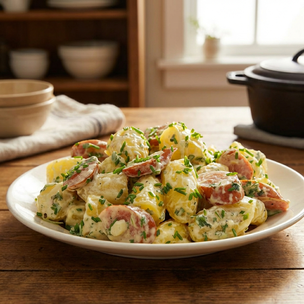 ensalada_alemana_con_salchichas_y_papas