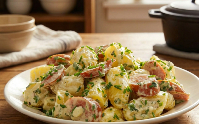 ensalada_alemana_con_salchichas_y_papas