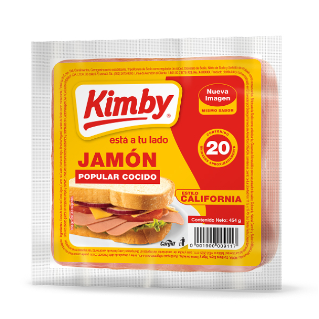 Jamón Popular Cocido 454g