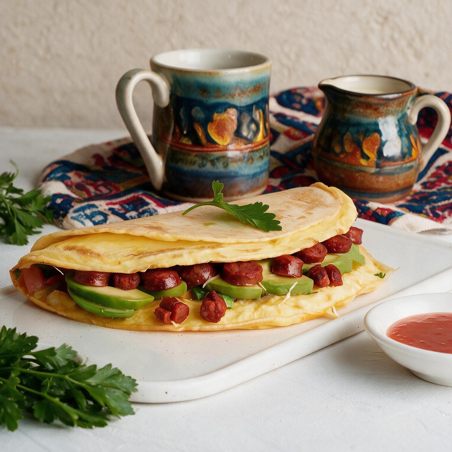 Tortilla-con-aguacate-y-chorizo-kimby