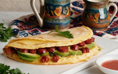 Tortilla-con-aguacate-y-chorizo-kimby