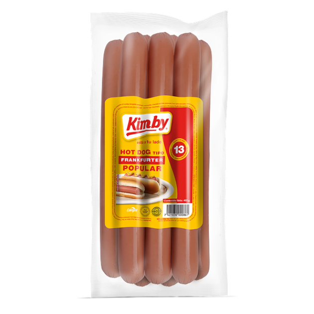 Kimby Hot Dog Frankfurter 450g