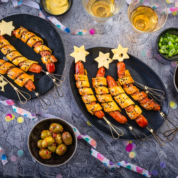 Rollos de salchicha Kimby