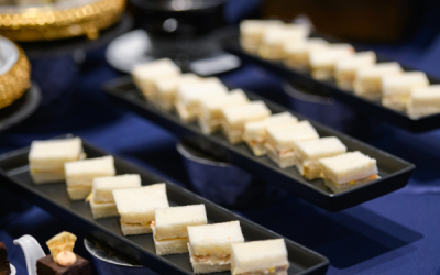 Aperitivos de Canapés con Chorizo