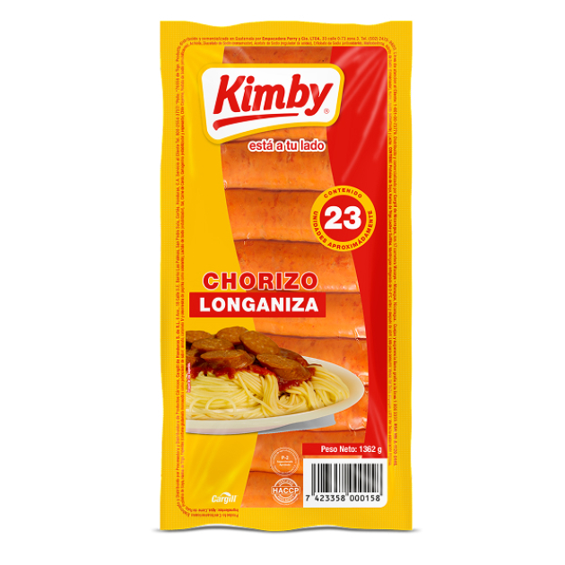 Chorizo Longaniza 1362g